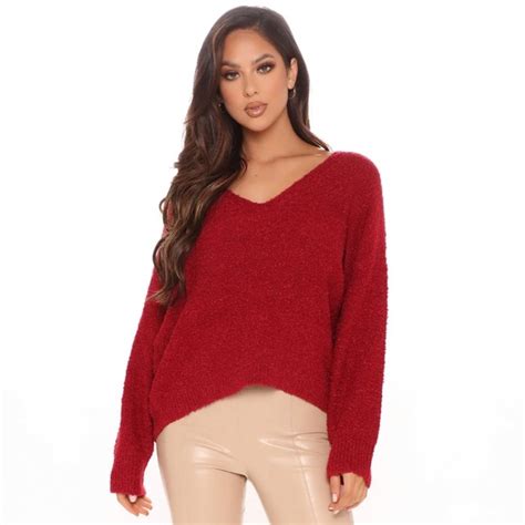 fashion nova oversized sweater.